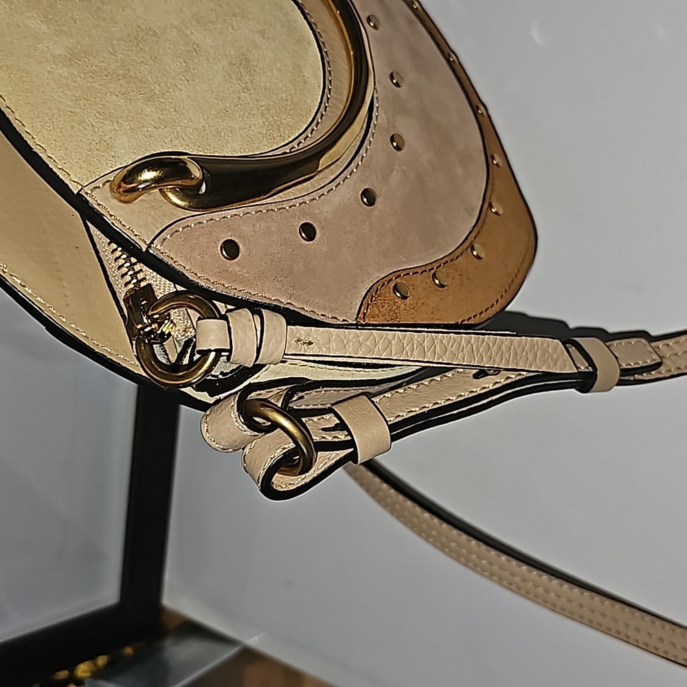 CHLOÉ Pixie Round Leather Crossbody Bag AUTHENTIC - Picture 10 of 16
